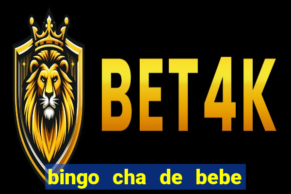 bingo cha de bebe cartelas para imprimir